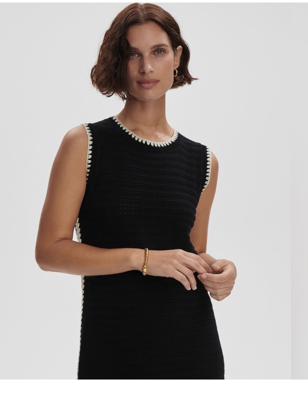 NWT VARLEY Dwight Tank Knit Midi Dress - Picture 6 of 10